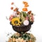 Gardenised Outdoor Garden Triple Stacked Flower Bowl Urn Tier Planter Decoration, Bronze QI004403 - alternate 5